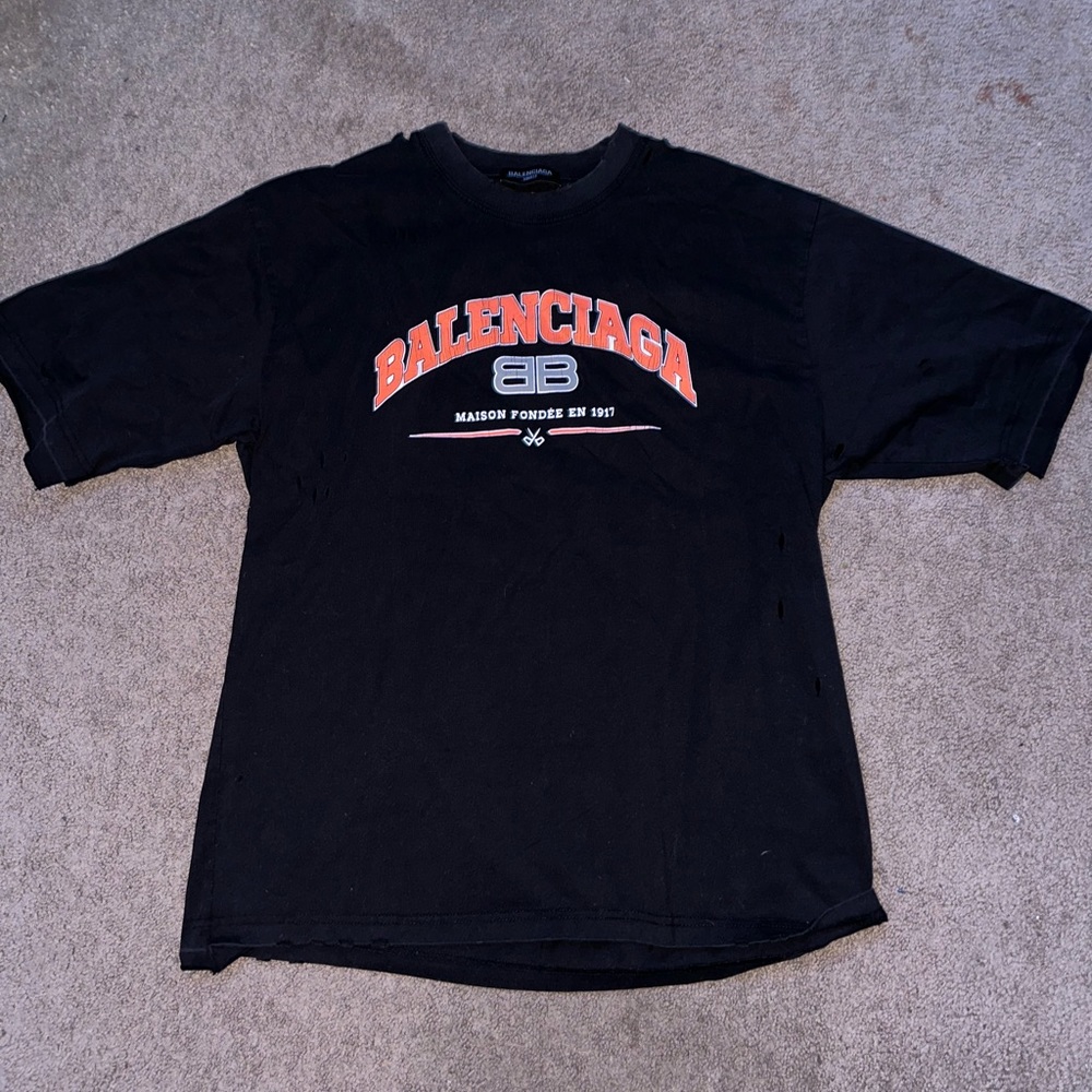 Balenciaga Ripped Tee